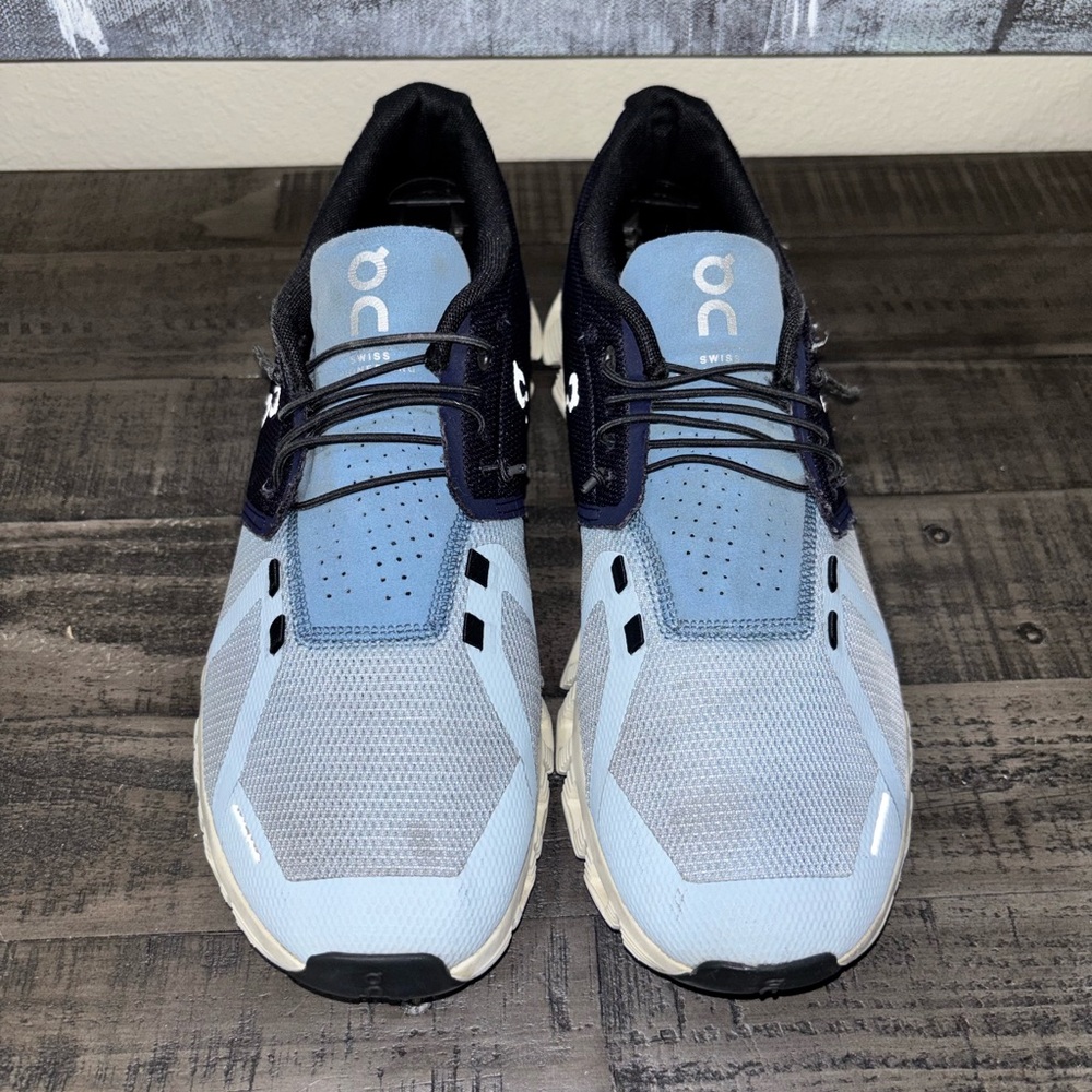 On Cloud 5 Midnight Chambray sneakers Men's SZ10.5 - Picture 2 of 14